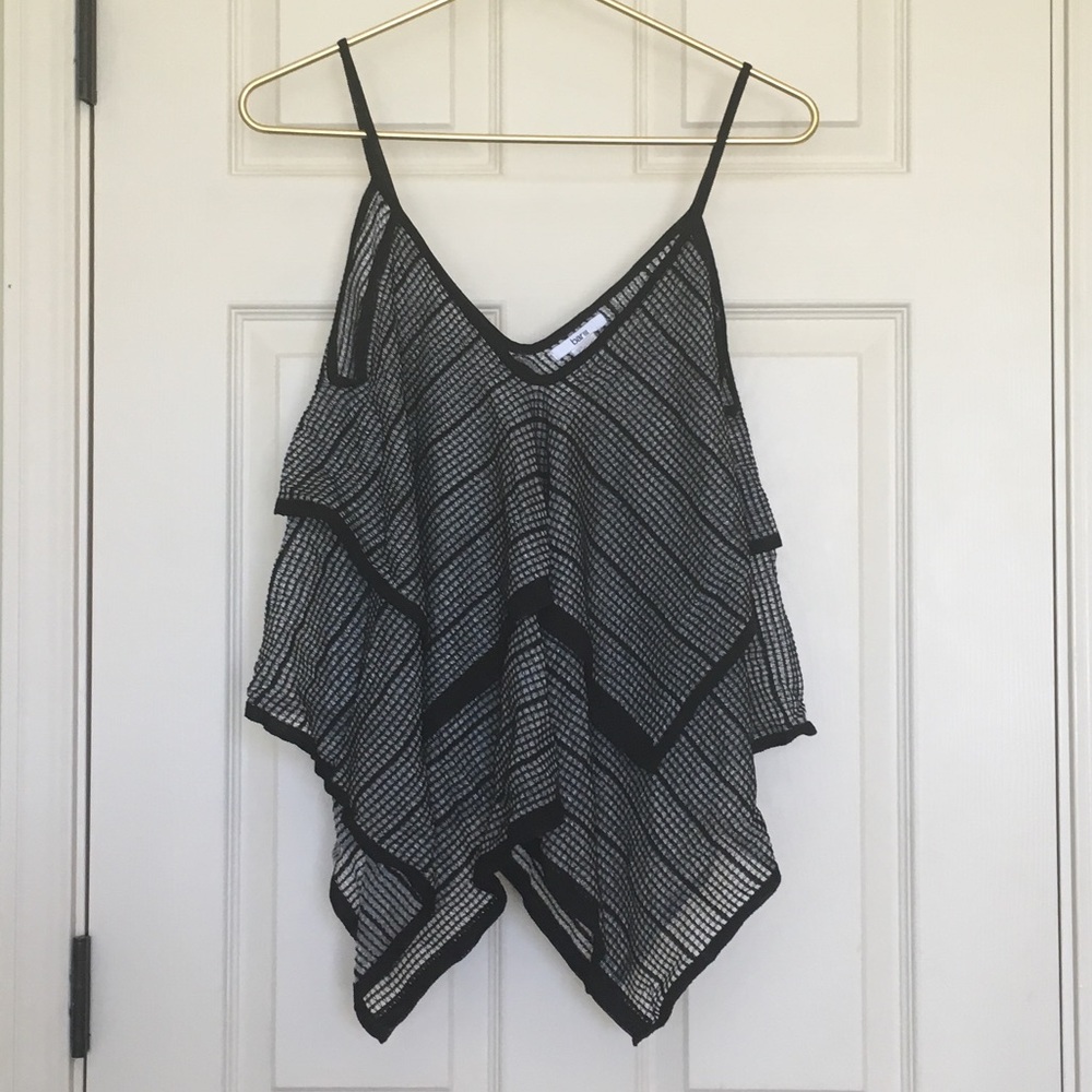 NWOT Bar III Metallic Cami Top - Picture 2 of 4